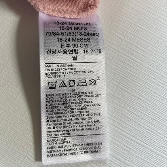 GAP Baby Pink Knit Outfit - Picture 4 of 4